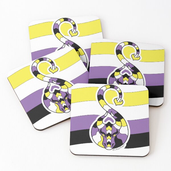 Item preview, Nonbinary Pride Dragon  designed and sold by MizMagpie.