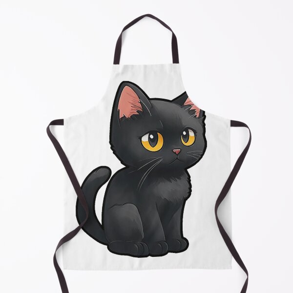 Item preview, Black cat with yellow eye designed and sold by DkaShop ⭐⭐⭐⭐.