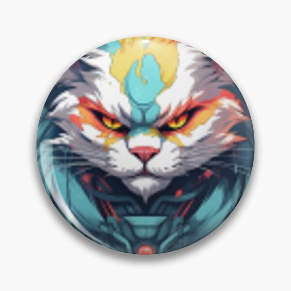 Item preview, ferocious and determined cat designed and sold by jerbiz.