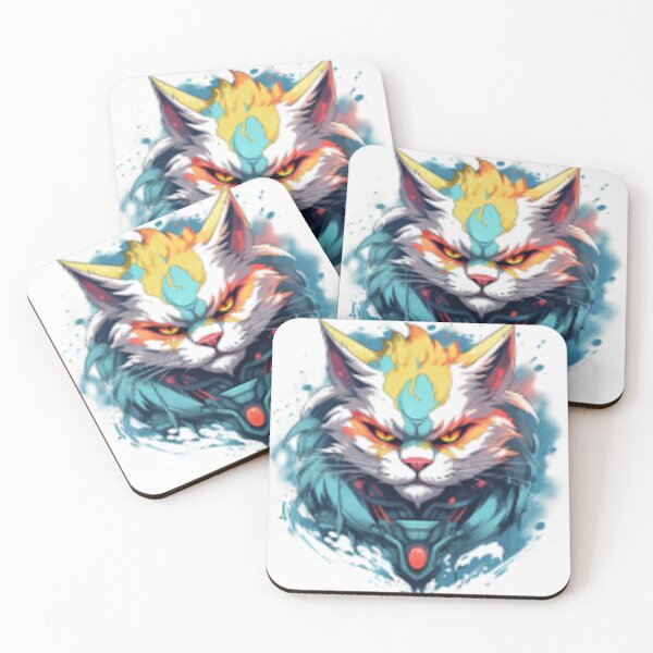 Item preview, ferocious and determined cat designed and sold by jerbiz.