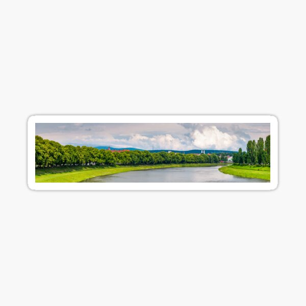longest european linden alley in Uzhgorod Sticker