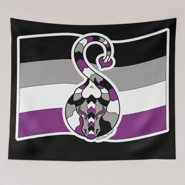 Item preview, Ace Pride Dragon  designed and sold by MizMagpie.