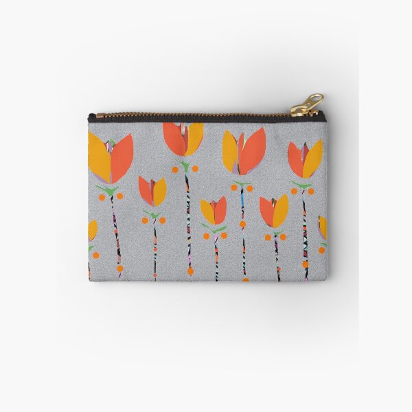 Item preview, Retro tulips, orange mix designed and sold by ZjalDesign.