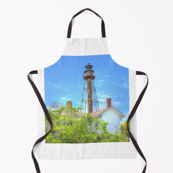 Item preview, Sanibel Island Light or Point Ybel Light on Lighthouse Beach Park Sanibel Florida designed and sold by BradKnorrArt.
