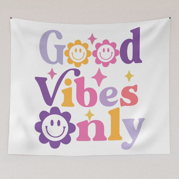 Item preview, Good Vibes Only Hippie Retro  designed and sold by BetOova.