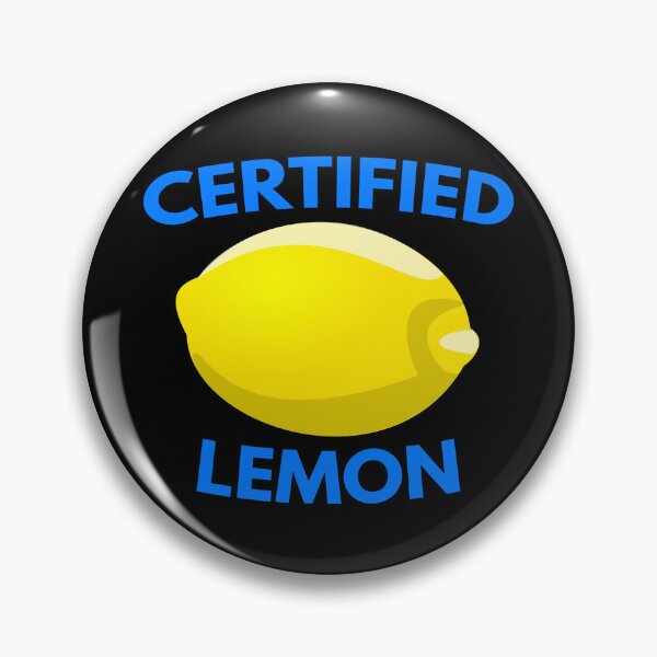 Item preview, Certified Lemon designed and sold by Brookerino.