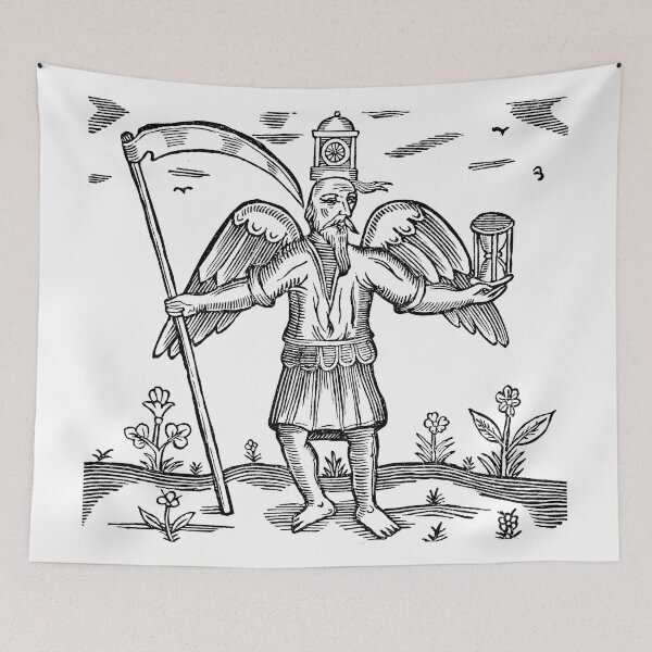 Item preview, Renaissance Woodcut Grim Reaper Death  designed and sold by Pixelchicken.