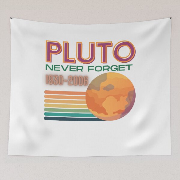 Item preview, Retro Cool Pluto Never Forget 1930-2006 Science Space Planet T-Shirt & Gifts For Astronomy Lover designed and sold by Kenny789.