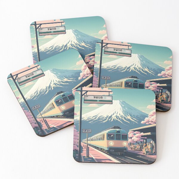 Item preview, Train and Fuji View designed and sold by ardosamiko.