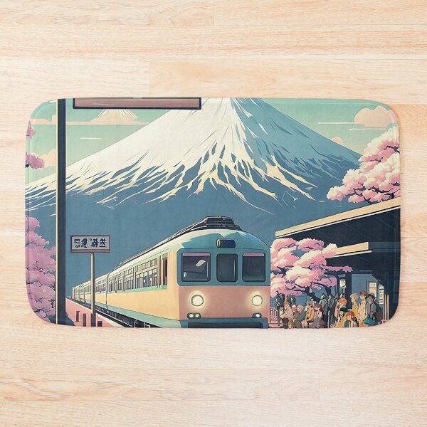 Item preview, Train and Fuji View designed and sold by ardosamiko.