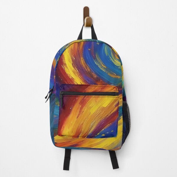 Item preview, Swirling Colourful Galaxy, impasto, Ai Generated Art designed and sold by ACC .