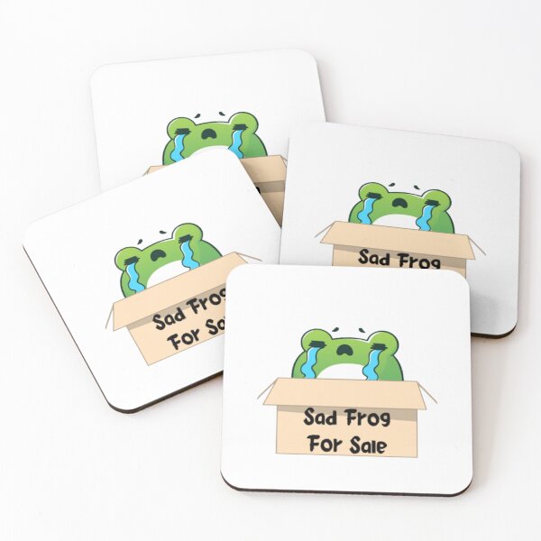 Item preview, Screaming Froggy - sad frog designed and sold by AnimalWorldArtt.