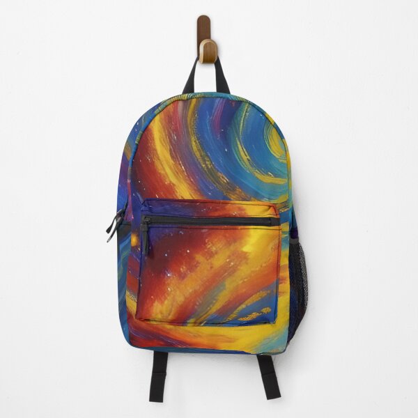 Item preview, Swirling Colourful Galaxy, impasto, Ai Generated Art designed and sold by ACC .