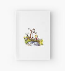 Calvin and Hobbes Stream Hardcover Journal