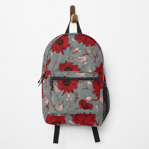 Item preview, Red and Pink Floral designed and sold by Poetic Patterns Studio.