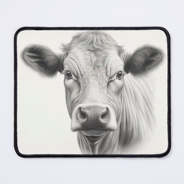 Item preview, Faithful Bond - Illustration of an Adorable Cow Duo designed and sold by Neuronexia.