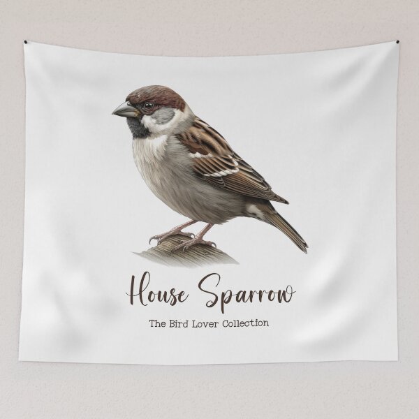 Item preview, House Sparrow - The Bird Lover Collection designed and sold by GoodOldVintage.