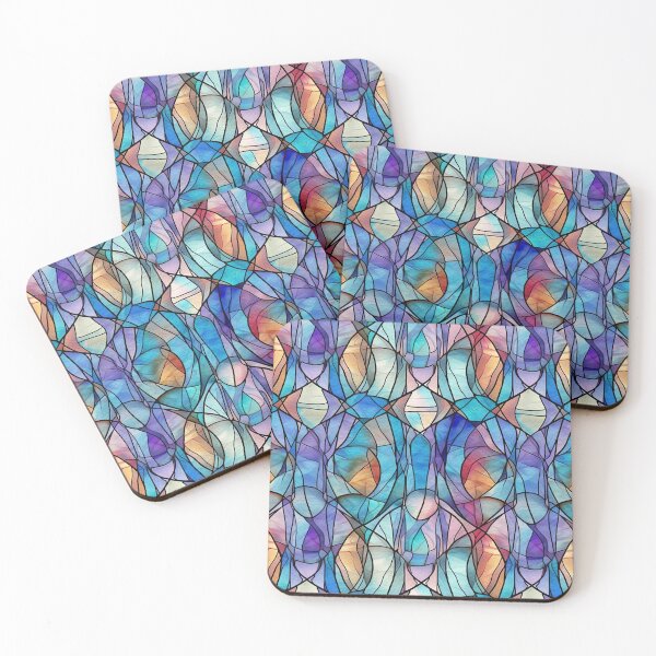 Item preview, Stained Glass Dreams 6 designed and sold by Pedra Panda.