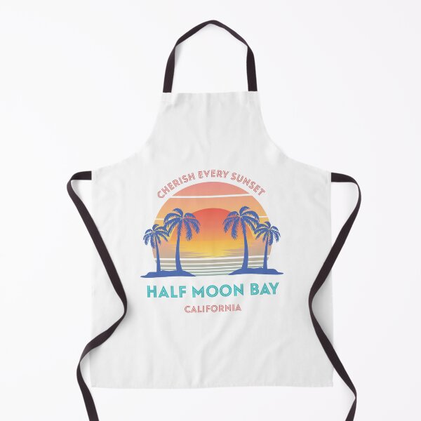 Item preview, Retro Half Moon Bay Beach - Cherish Every Sunset designed and sold by Whimsical Thinker.