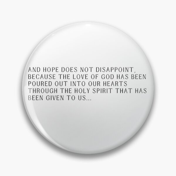 Item preview, Romans 5:5 designed and sold by gracesnake.