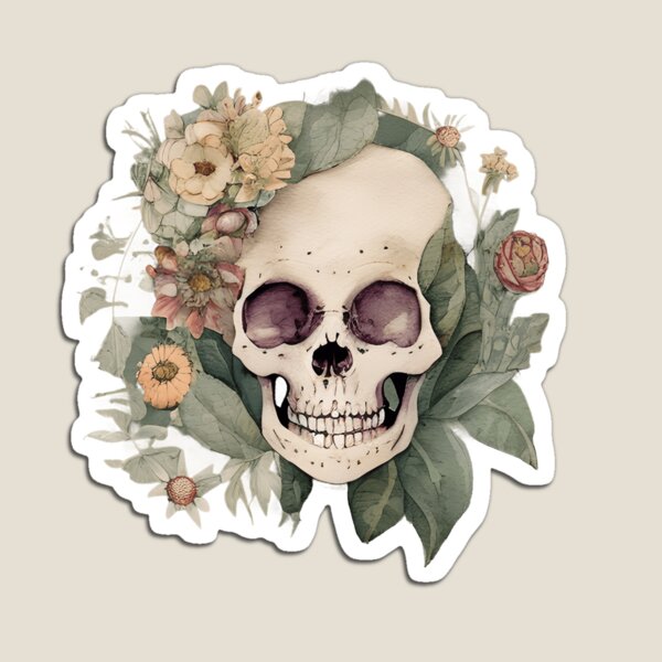 Bones and Botany: A Fascinating Exploration of Nature's Skeletons Magnet