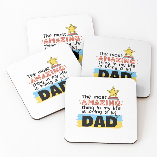 Item preview, The most amazing thing in my life is being a dad designed and sold by tinytwist.
