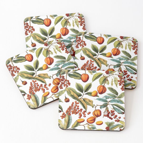 Item preview, Vintage Botanical Fruit and Leaf Pattern Art Print designed and sold by GiveMeMood.