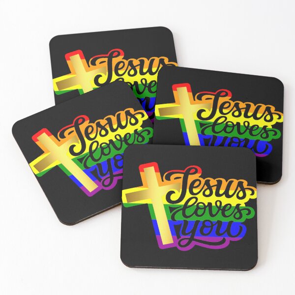 Item preview, Jesus loves you LGBTQ Christian designed and sold by KCAbdelnour.