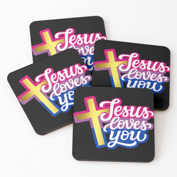 Item preview, Jesus loves you LGBTQ bisexual Christian designed and sold by KCAbdelnour.