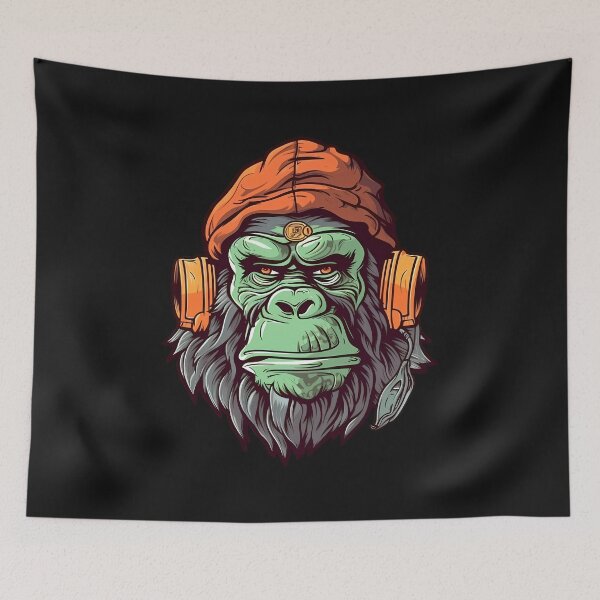 Item preview, Monkey Head designed and sold by hamishby.
