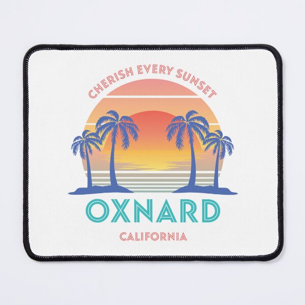 Item preview, Retro Oxnard Beach - Cherish Every Sunset designed and sold by Whimsical Thinker.