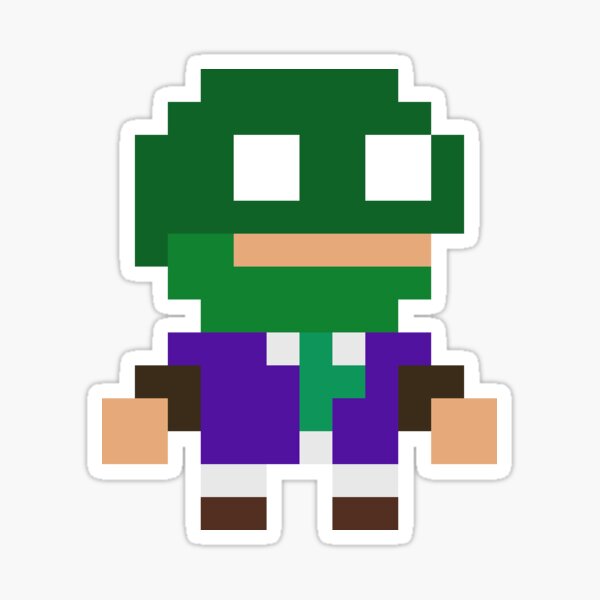 Vista previa del artículo con la obra «Príncipe rana - OSRS RuneScape - Personaje de píxeles», diseñado y vendido por RsPixelWarriors.