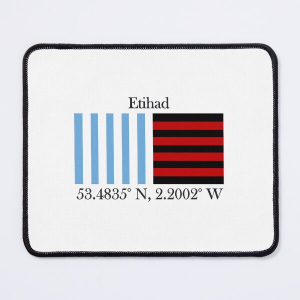 Item preview, Manchester City Etihad Coordinates Design designed and sold by JBeDesign.