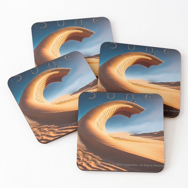 Item preview, Dune movie Paul Atreides Riding a Sand Worm On Arrakis Dune Desert Planet designed and sold by Aryxaba.