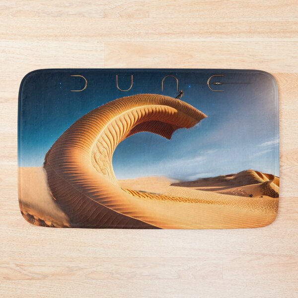 Item preview, Dune movie Paul Atreides Riding a Sand Worm On Arrakis Dune Desert Planet designed and sold by Aryxaba.