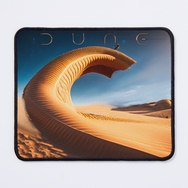 Item preview, Dune movie Paul Atreides Riding a Sand Worm On Arrakis Dune Desert Planet designed and sold by Aryxaba.