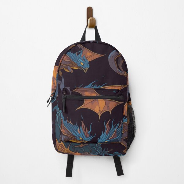 Item preview, A Kaleidoscope of Vibrant Flying Dragons Soaring Through The Night Sky designed and sold by LuckDragonGifts.
