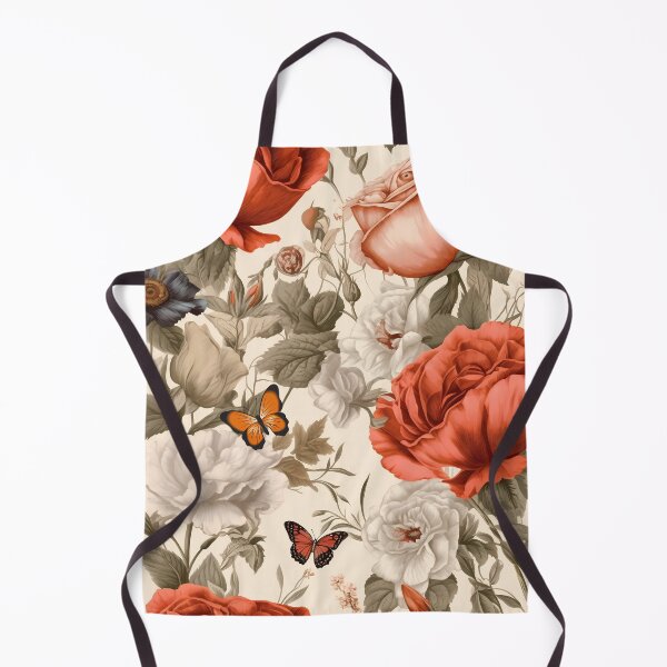 Aperçu de l'œuvre Floral Pattern Poppy and Butterfly créée et vendue par MTJ-Mushrooms.
