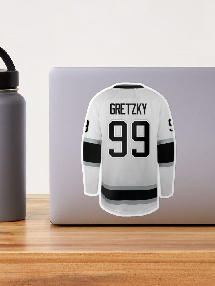 Wayne Gretzky Jersey  Sticker for Sale by Saint-Designs77