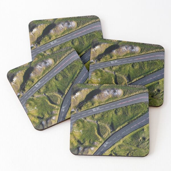 Item preview, Drone view of Mountain Road designed and sold by Leighton Collins.