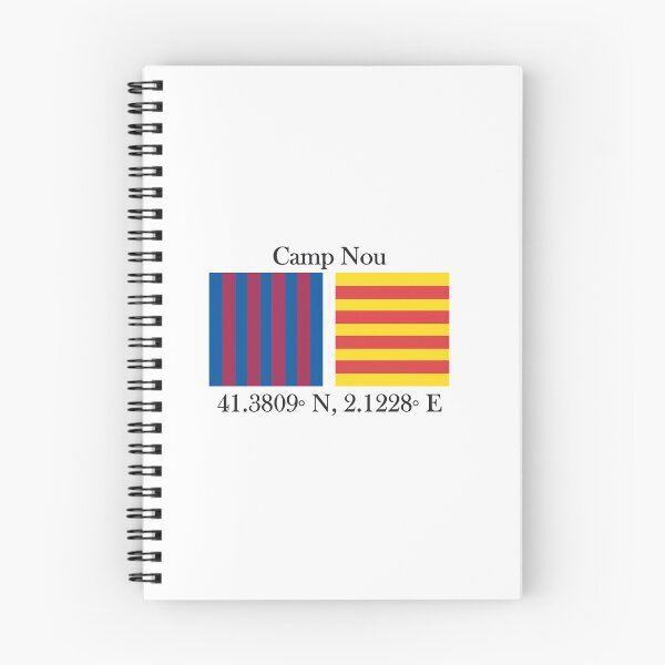 Item preview, FC Barcelona Camp Nou Coordinates Design designed and sold by JBeDesign.