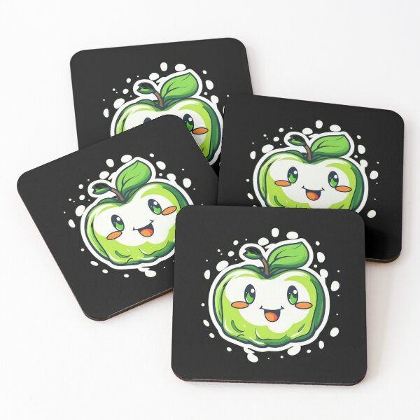 Item preview, Cute KawaiiMadness Kawaii Green Apple designed and sold by KawaiiMadness7.