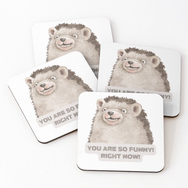 Item preview, You are so funny hedgehog  designed and sold by RahyasDesign.