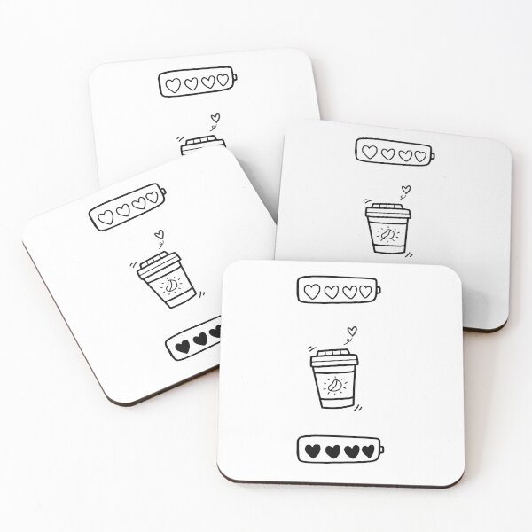 Item preview, Coffee charge with love designed and sold by Maksab Designs.