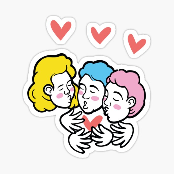 Item preview, Polyamory monogamy open jealousy polyfidelity designed and sold by MEGASHIRT  ★★★★★.