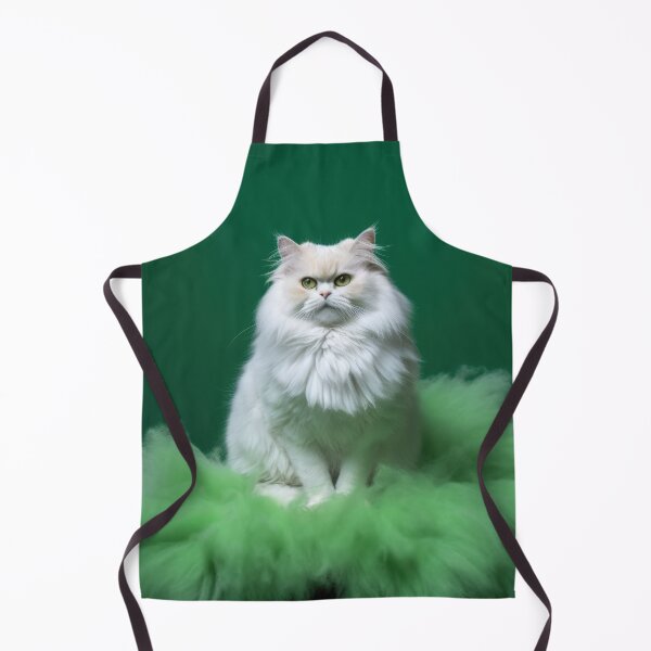 Item preview, Cat on Green Plush - Beautiful Cats Art designed and sold by DigitalArties.
