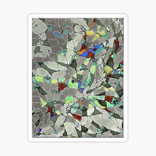 Moon Rock: Mental Map Series Sticker