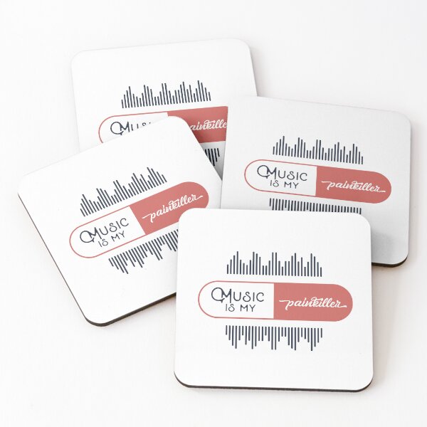 Item preview, Music is my painkiller designed and sold by Acim0.