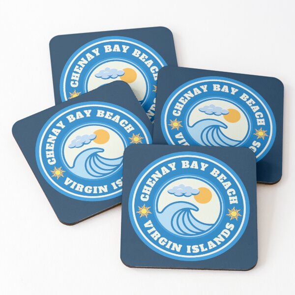 Item preview, Chenay Bay Beach St Croix Virgin Islands - Summer Destination Vintage Logo designed and sold by Vintage-TM.