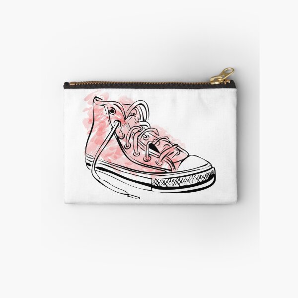 Item preview, red tatty converse style shoe designed and sold by qlobba.